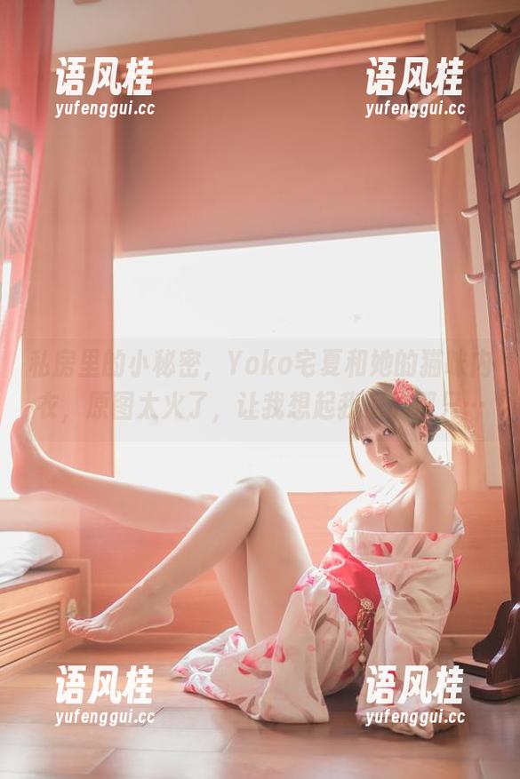 Yoko宅夏 私房里的小秘密,Yoko宅夏和她的猫咪内衣,原图太火了,让我想起我家的那只…