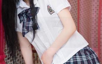 魅妍社 - 安沛蕾私房图集：穿上这制服，妈妈再也不担心我上学迟到了！